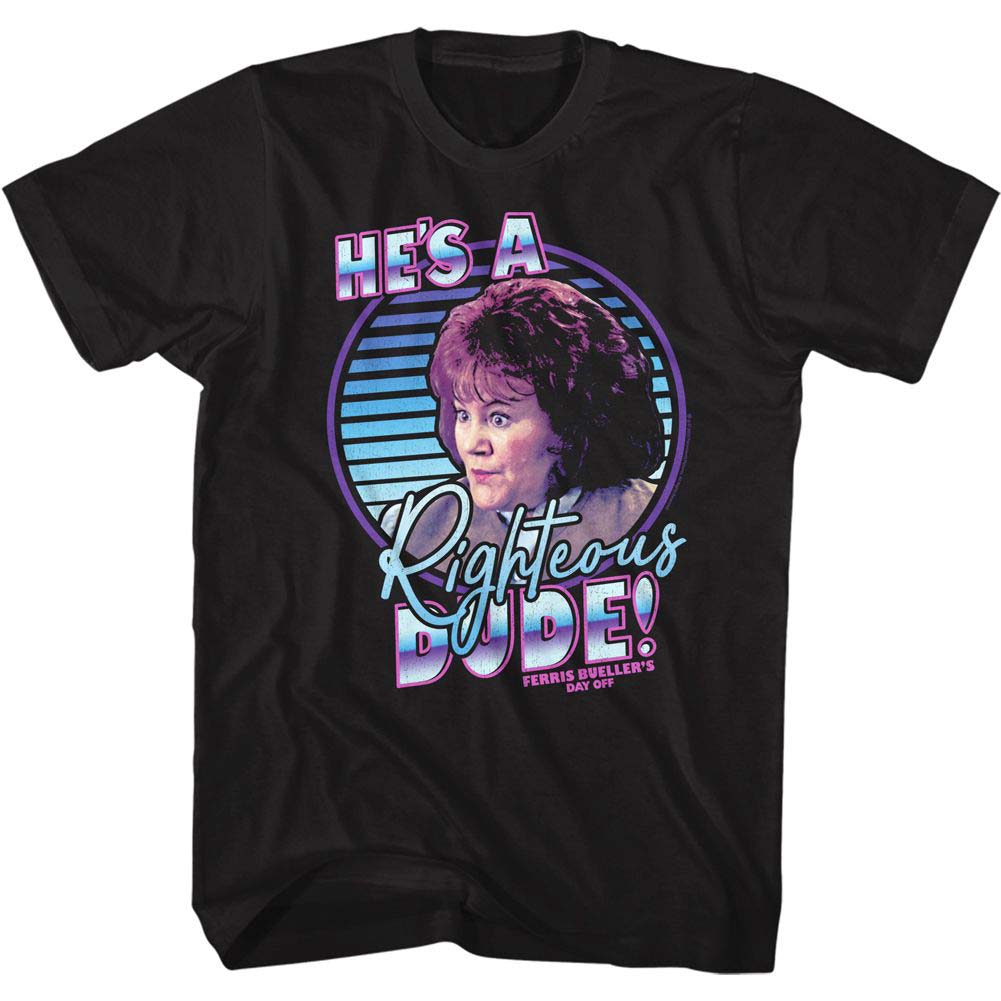 Ferris Beullers Day Off Righteous T-shirt Front