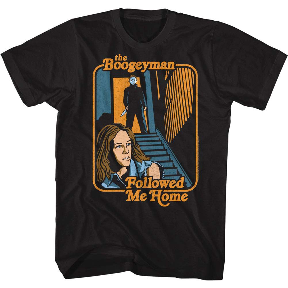 Halloween Boogeyman Followed T-shirt Front