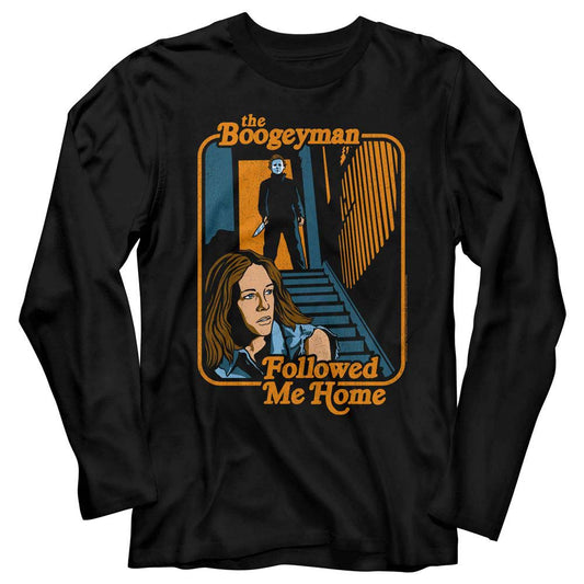 Halloween Boogeyman Followed Long Sleeve Front