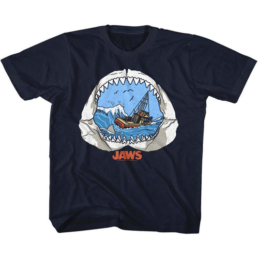 Jaws Jaw View Youth T-shirt Front