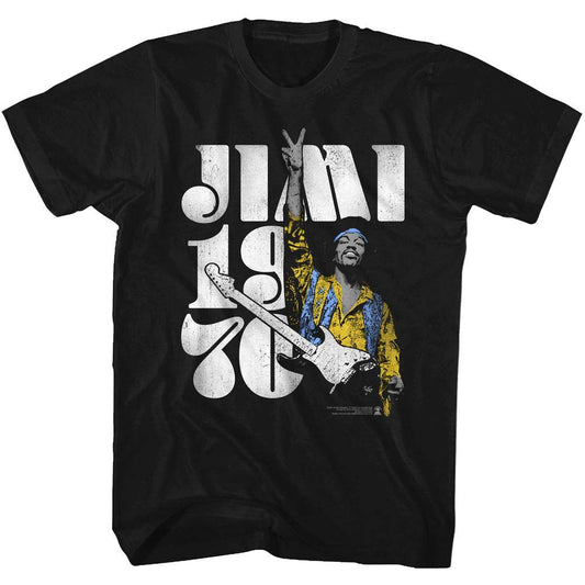 Jimi Hendrix Peace Jimi T-shirt Front
