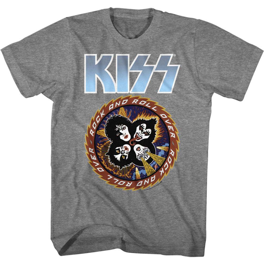 KISS Bigbluelogo T-shirt Front