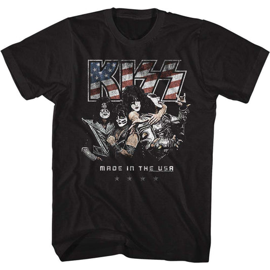 KISS Amerikiss T-shirt Front