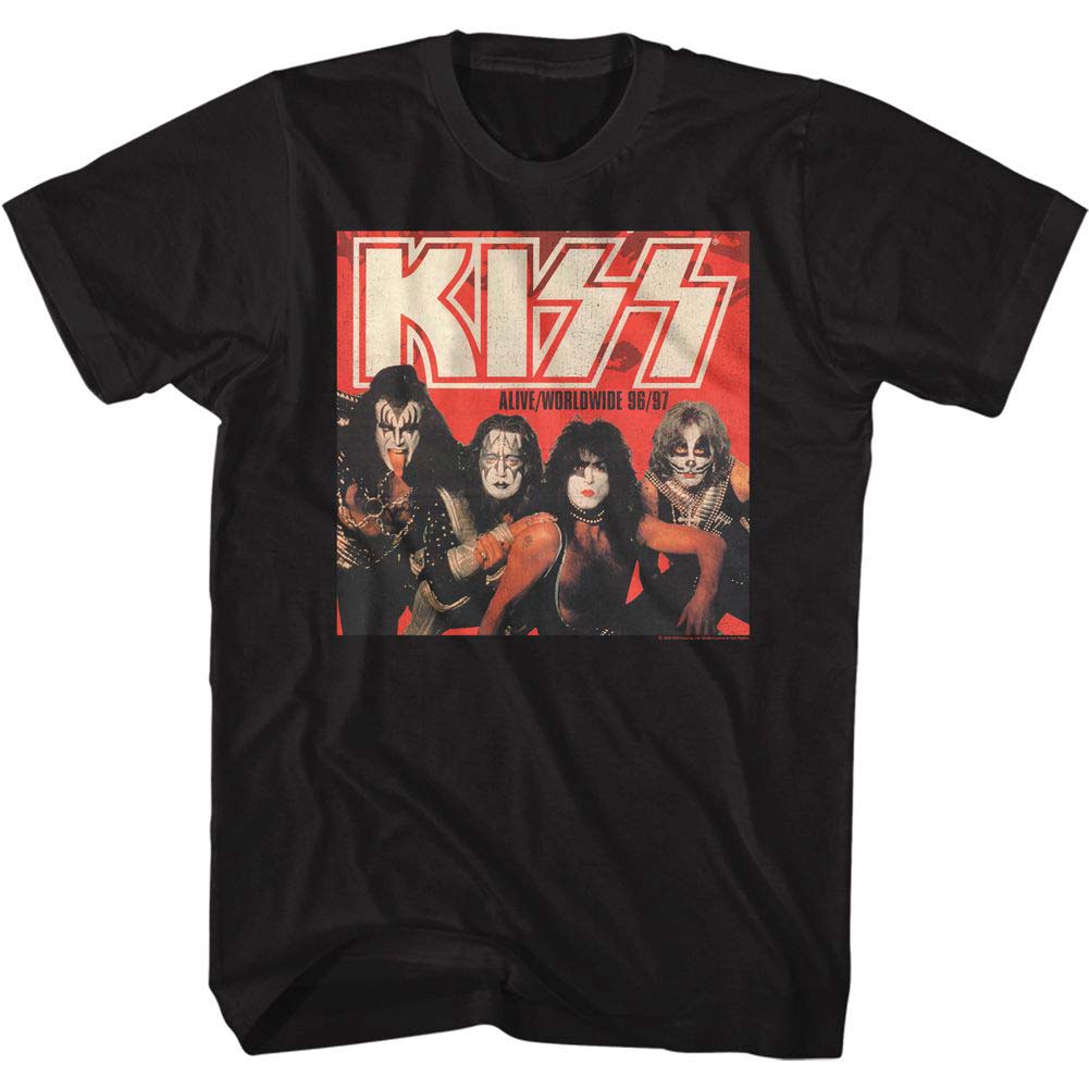 KISS Aliveworldwide T-shirt Front