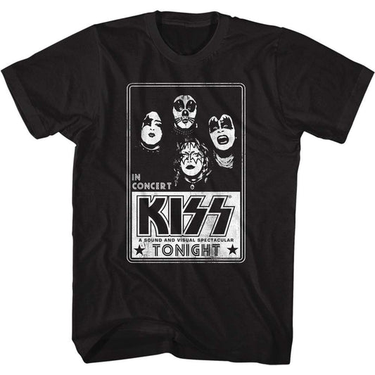 KISS Kiss Tonight T-shirt Front