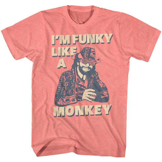 Macho Man Funky T-shirt Front
