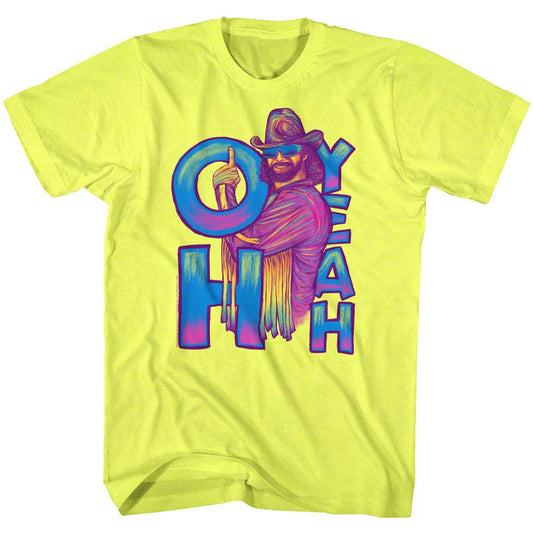 Macho Man Oh Yeah T-shirt Front