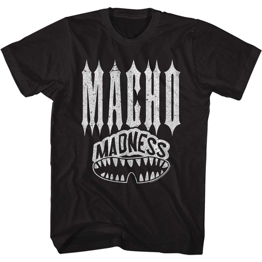 Macho Man Macho Teeth T-shirt Front