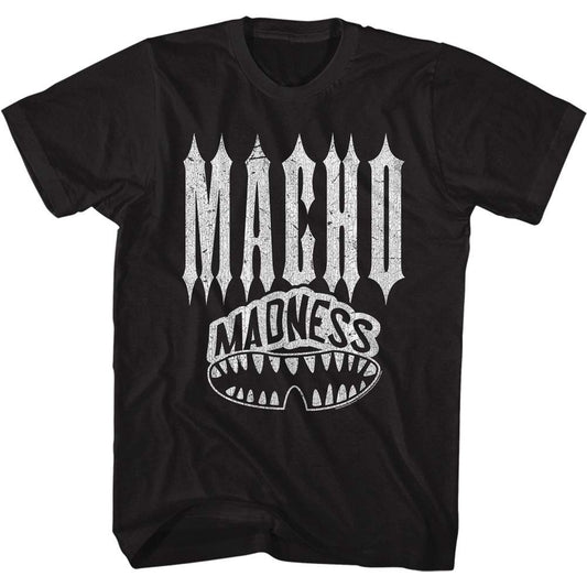 Macho Man Macho Teeth T-shirt Front