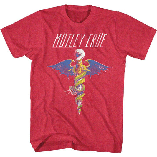 Motley Crue Bad Print T-shirt Front