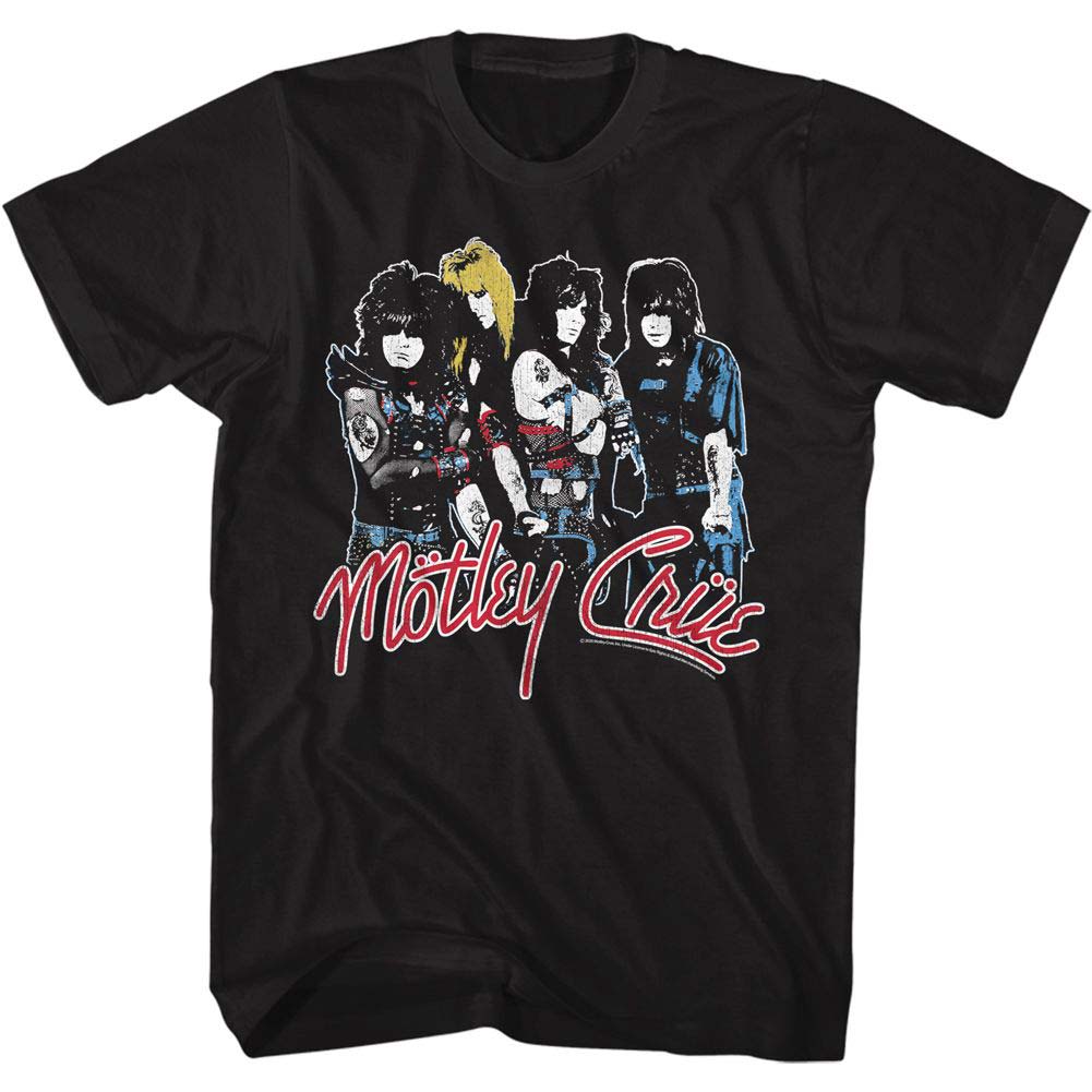 Motley Crue Band Logo T-shirt Front