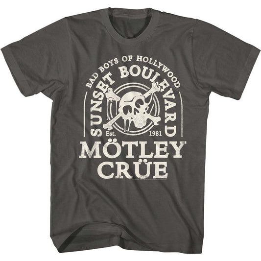Motley Crue Dripskull T-shirt Front