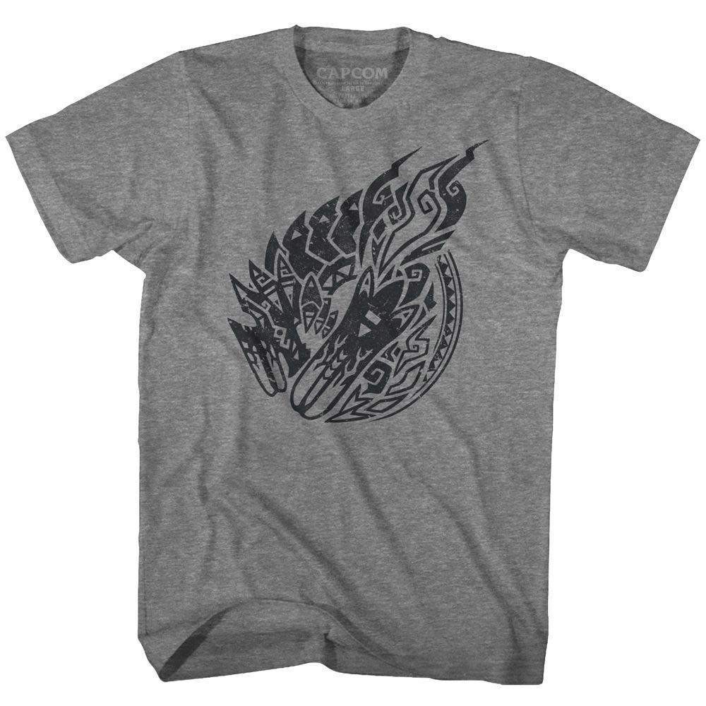 Monster Hunter Mh3 Emblem T-shirt Front