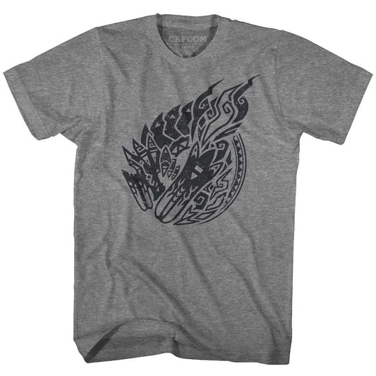 Monster Hunter Mh3 Emblem T-shirt Front