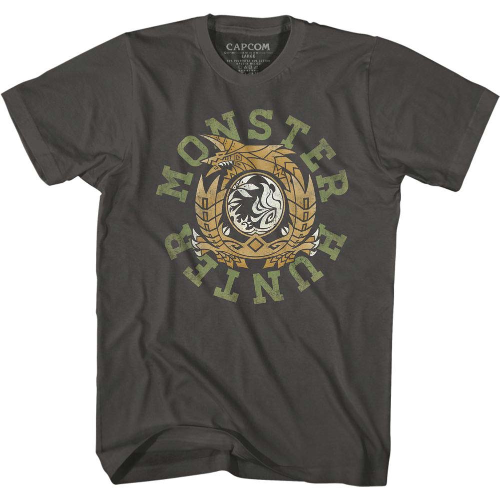 Monster Hunter Monhun Circle Color T-shirt Front