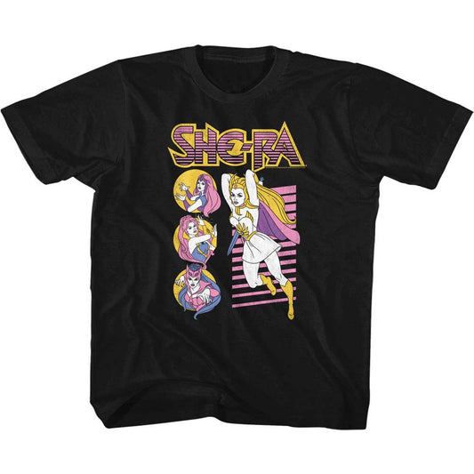 Masters Of The Universe She Ra & Co Youth T-shirt Front