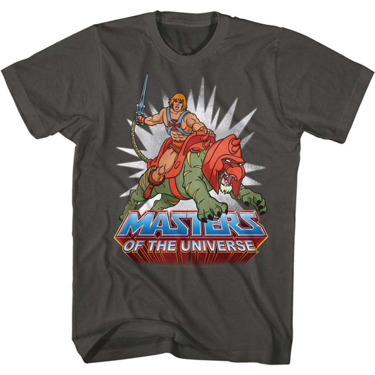 Masters Of The Universe Starburst Battlecat T-shirt Front