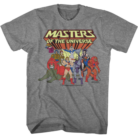 Masters Of The Universe Desatch Cast T-shirt Front