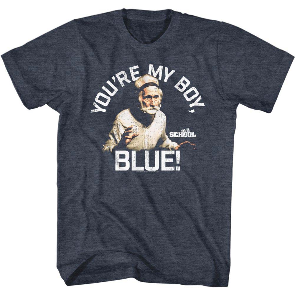 Oldschool My Boy Blue T-shirt Front