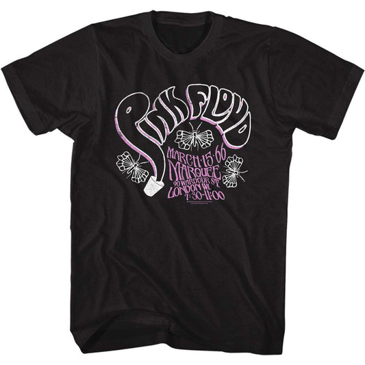 Pink Floyd Butterflies T-shirt Front