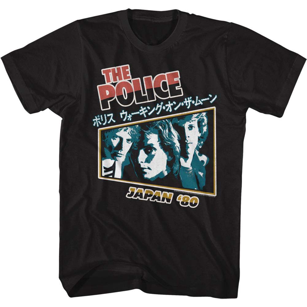Police Japan 80 T-shirt Front
