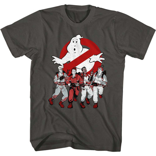 Ghostbusters G'busters And Logo T-shirt Front