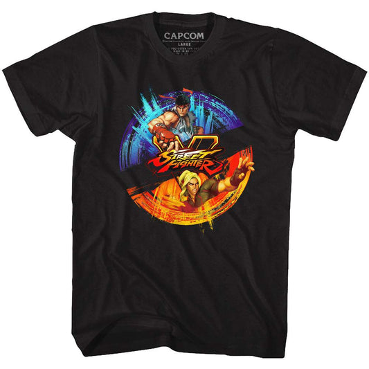 Street Fighter Two Colors T-shirt Front
