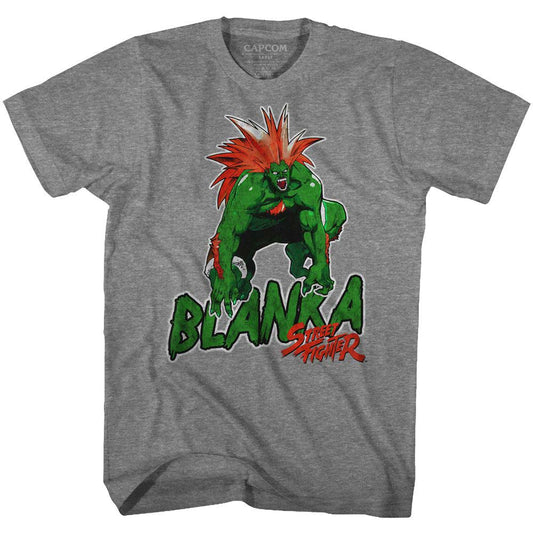 Street Fighter Blanka T-shirt Front