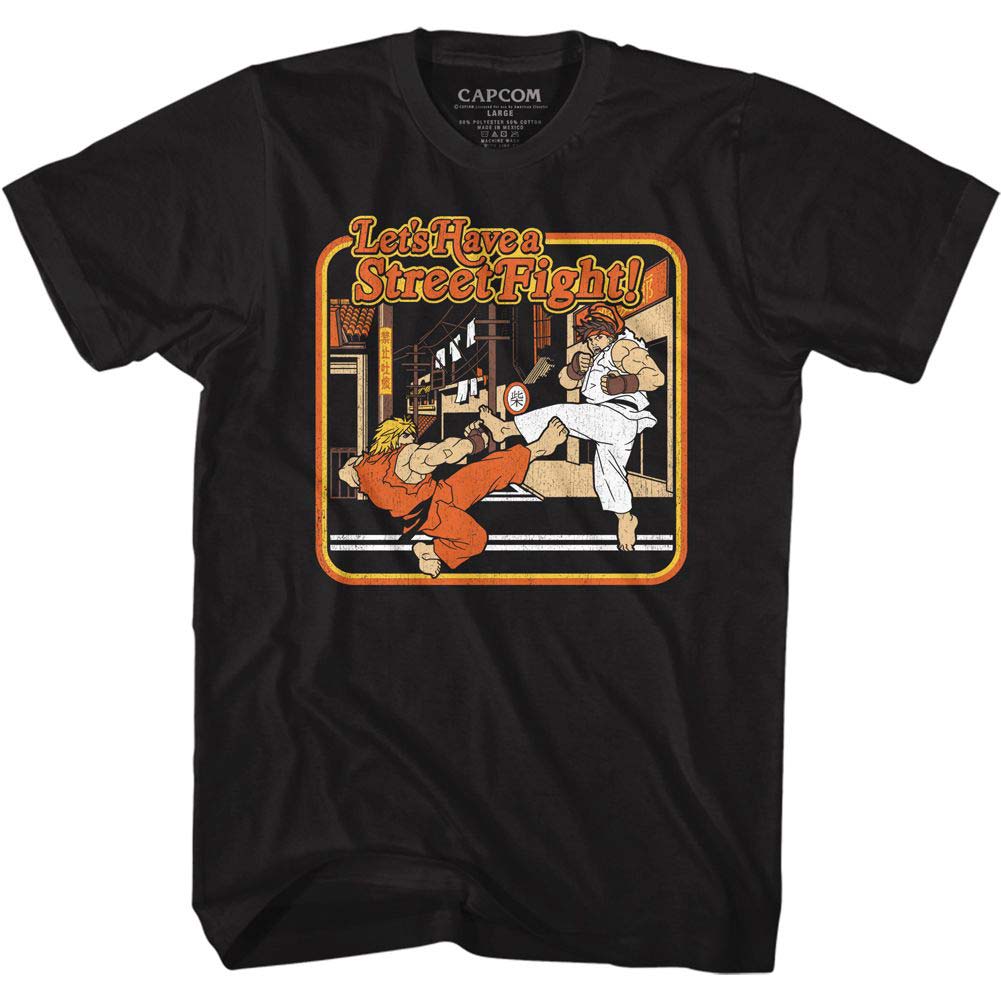Street Fighter Storybook Style T-shirt Front