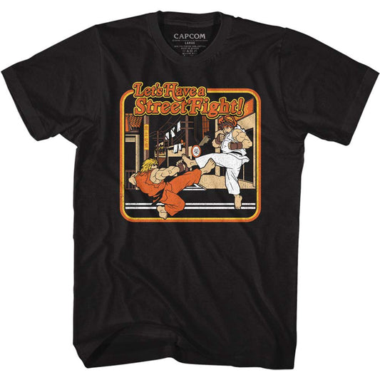 Street Fighter Storybook Style T-shirt Front
