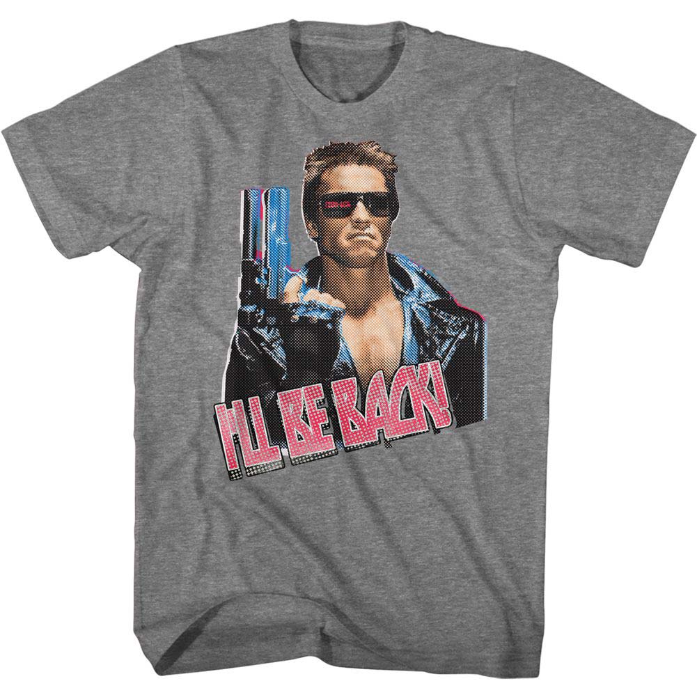 Terminator I'll Be Back T-shirt Front