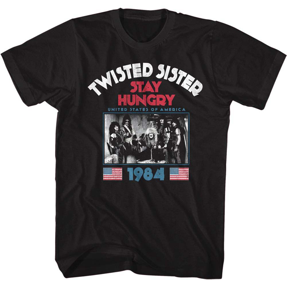Twisted Sister Stayhungry T-shirt Front
