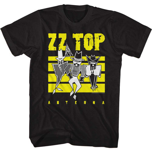 ZZ Top Antenna T-shirt Front