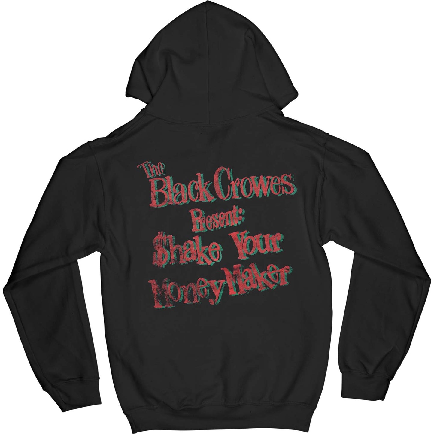 Black Crowes Money Maker Black Hoodie Hooded Sweatshirt Back