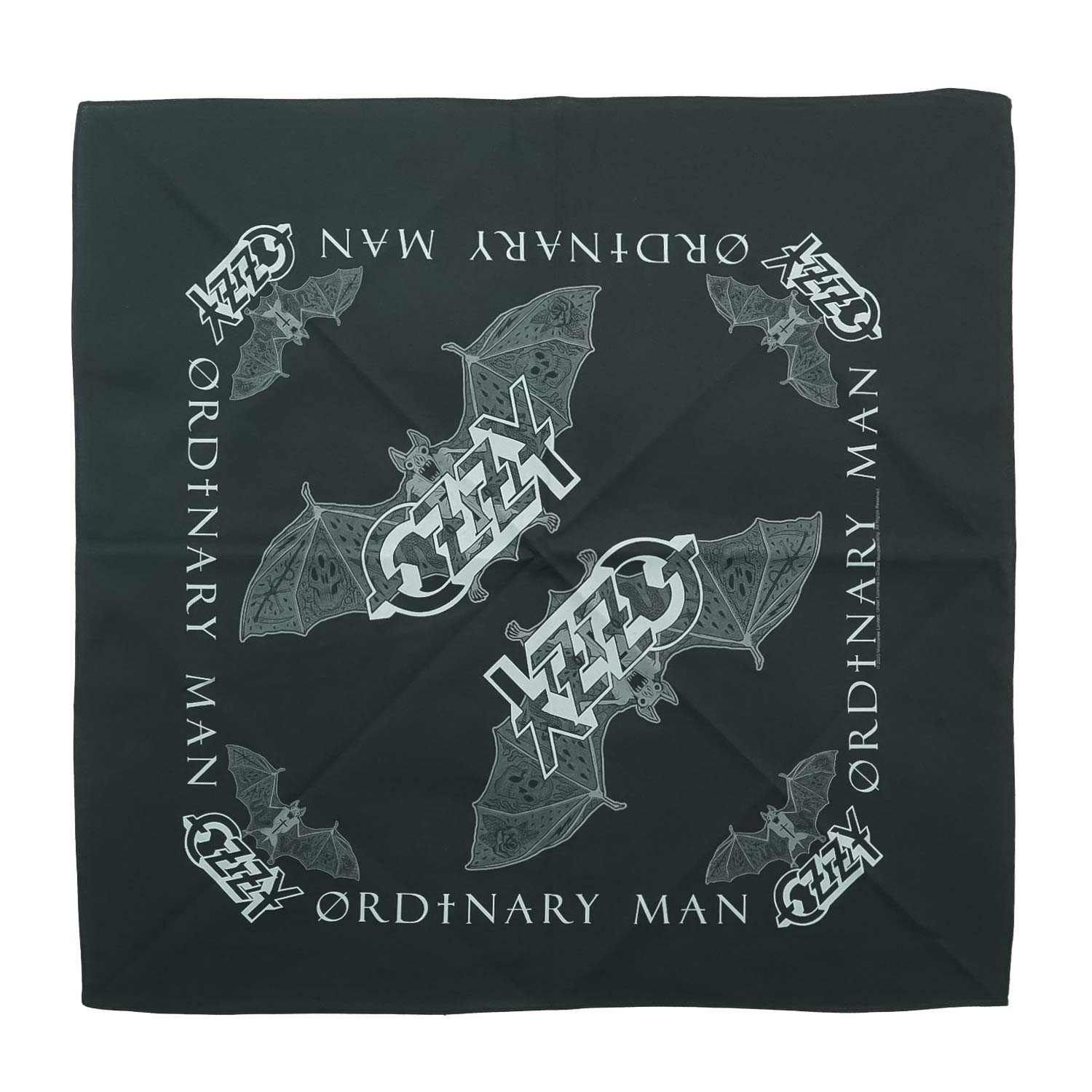 Ozzy Osbourne Ordinary Man Bandana Front