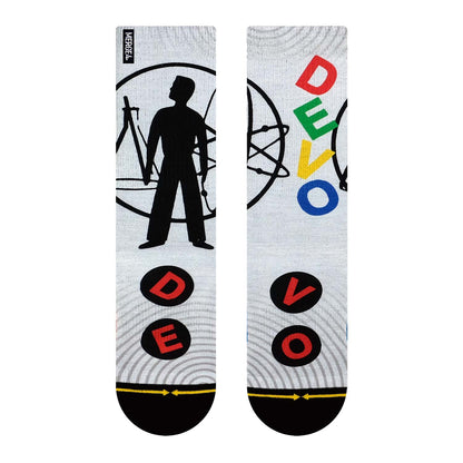 Devo Science Boy Crew Socks Front