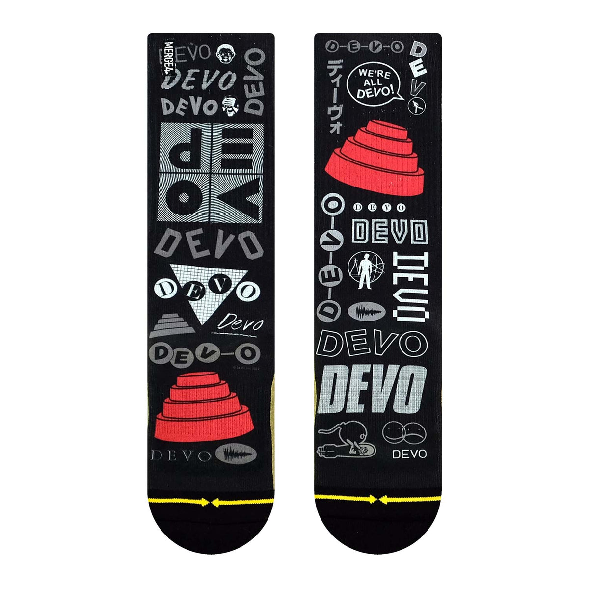Devo Obsesso Socks Front