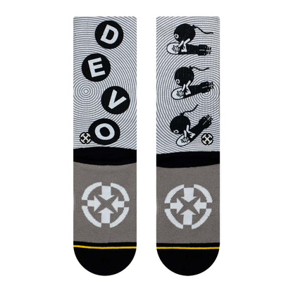 Devo Bombs Away Crew Socks Back