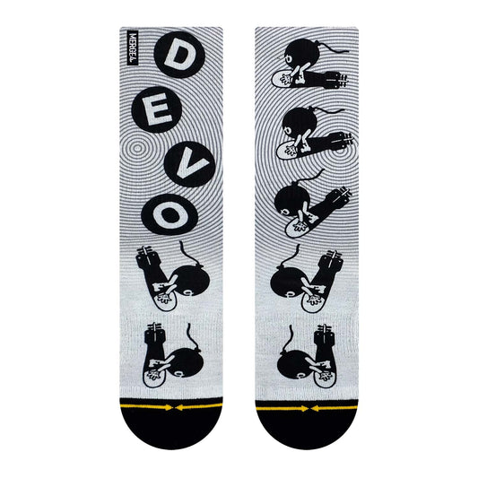 Devo Bombs Away Crew Socks Front