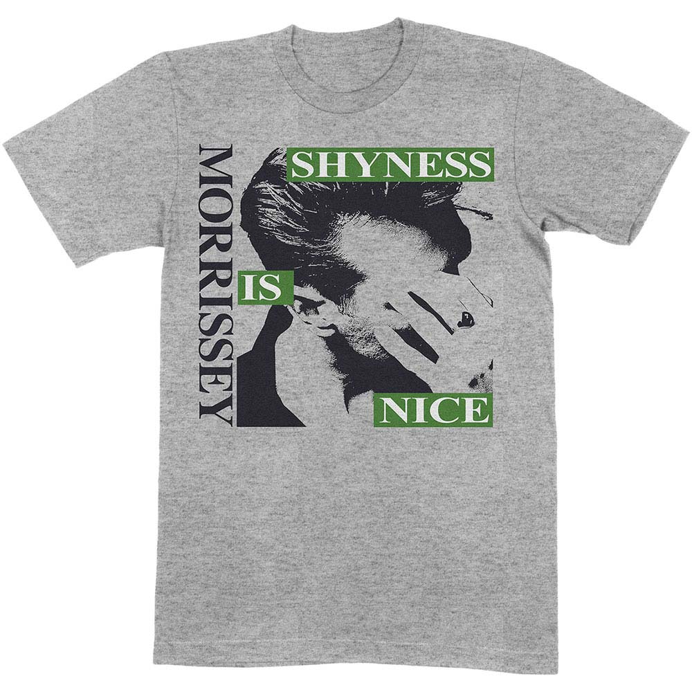 Morrissey Shyness Is Nice Slim Fit T-shirt Front