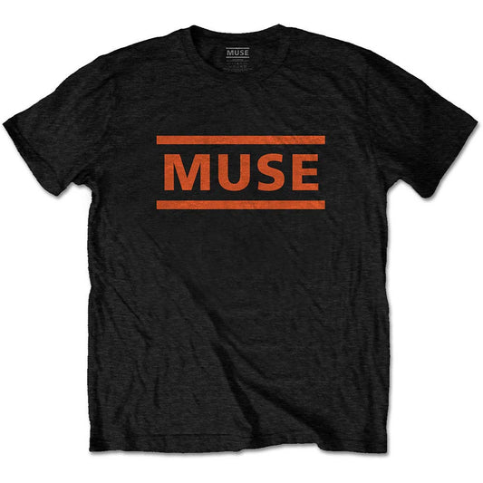 Muse Orange Logo Slim Fit T-shirt Front