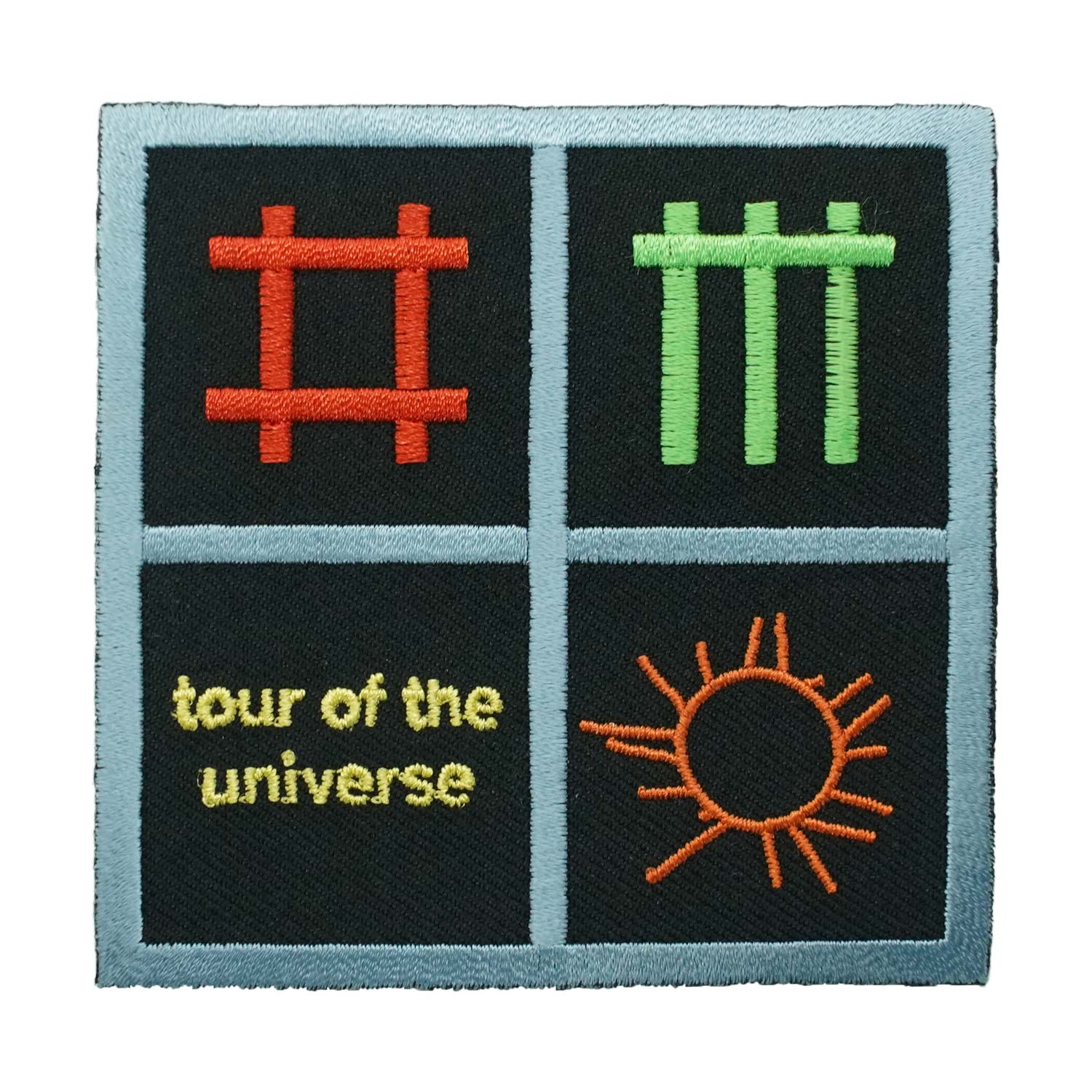 Depeche Mode tour of the universe Embroidered Patch Front