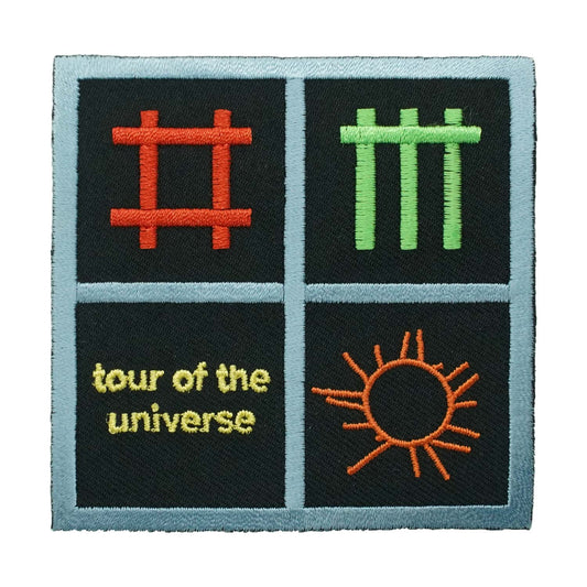 Depeche Mode tour of the universe Embroidered Patch Front
