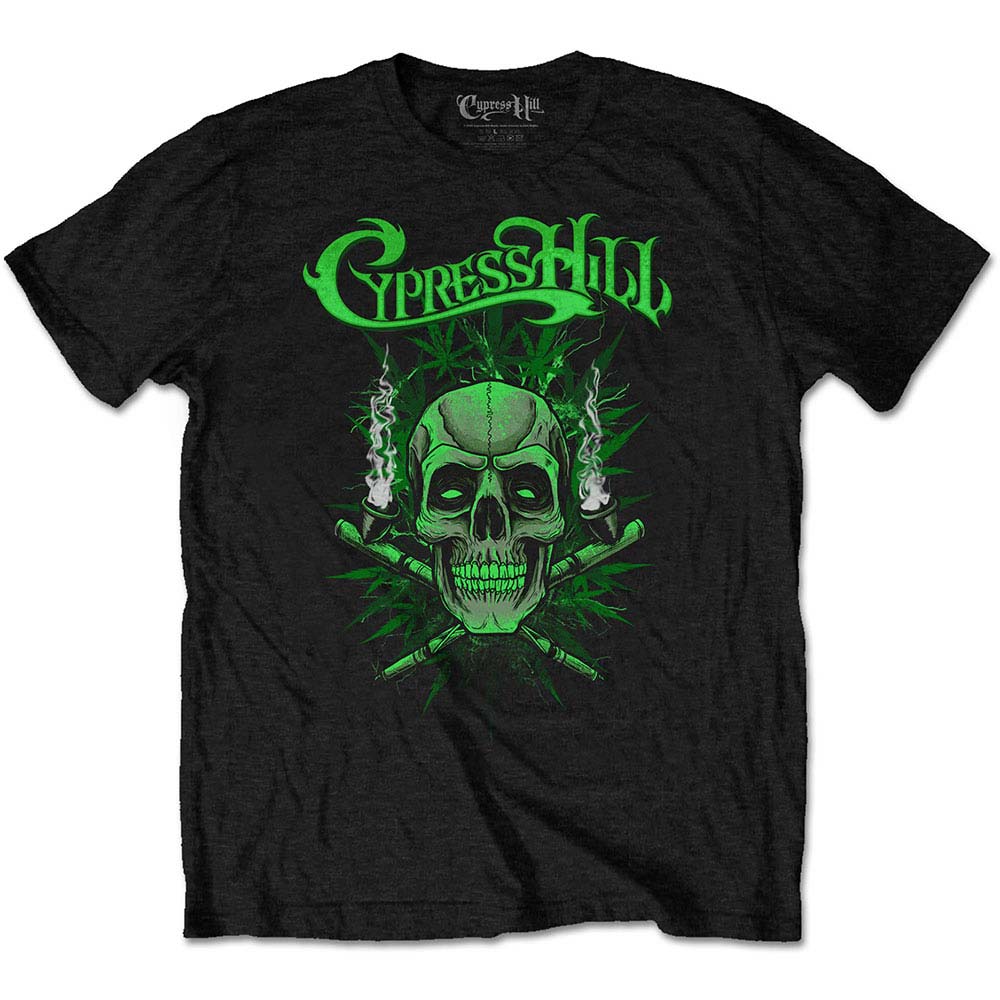 Cypress Hill Twin Pipes Slim Fit T-shirt Front