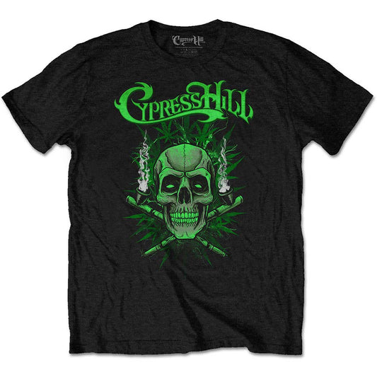 Cypress Hill Twin Pipes Slim Fit T-shirt Front