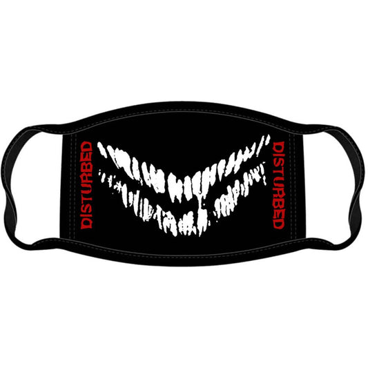 Disturbed Mouth Face Mask Front