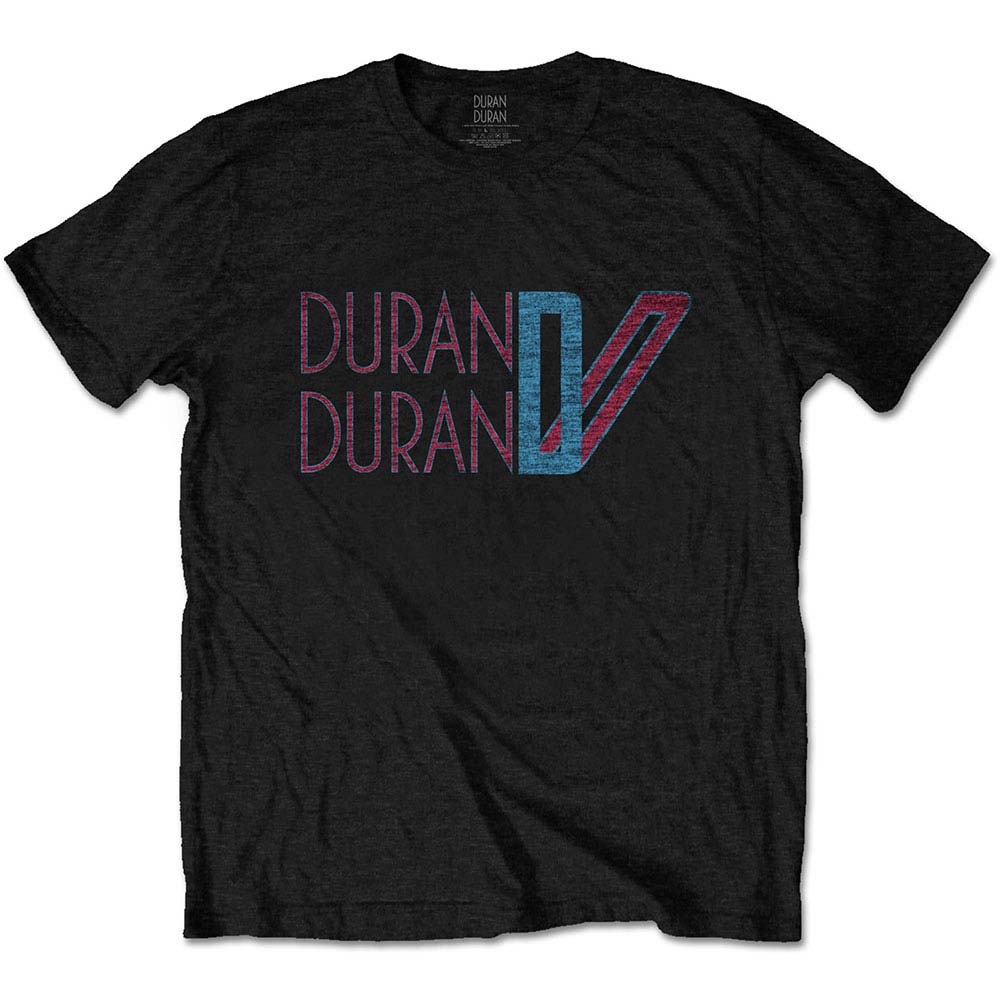 Duran Duran Double D Logo Slim Fit T-shirt Front