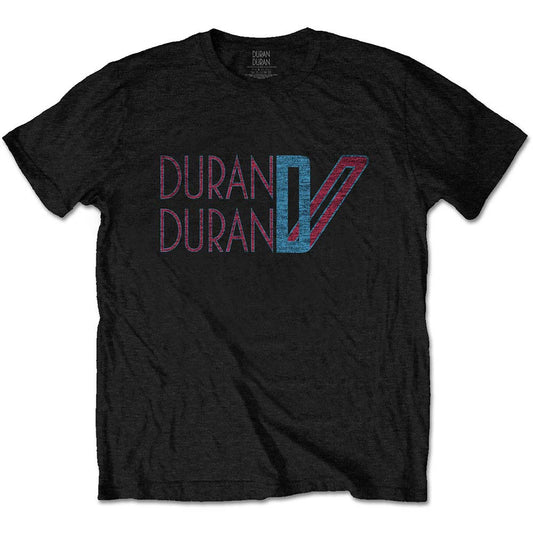 Duran Duran Double D Logo Slim Fit T-shirt Front