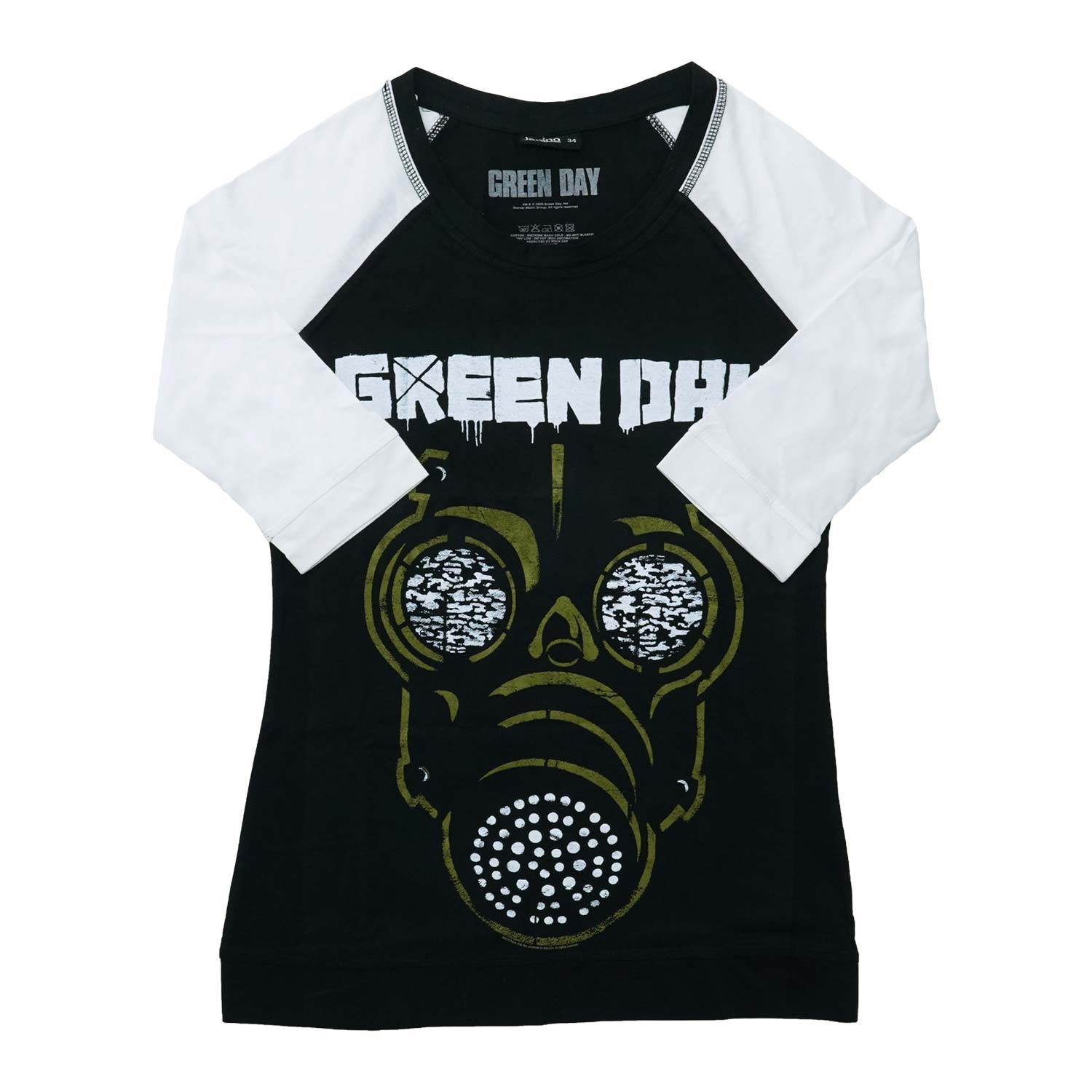 Green Mask Junior Raglan Tee Junior Top