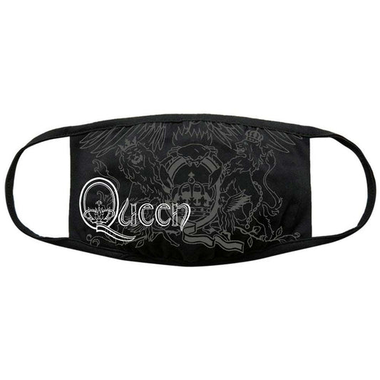 Queen Logo Face Mask Front